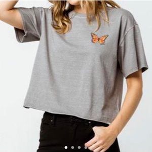 O'Neill Fire Fly Womens Gray Tee